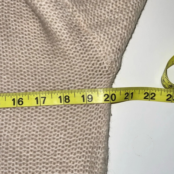 Aerie Cream Soft Chunky Knit Oversized Pullover Sweater Xsmall Women’s - Picture 7 of 11